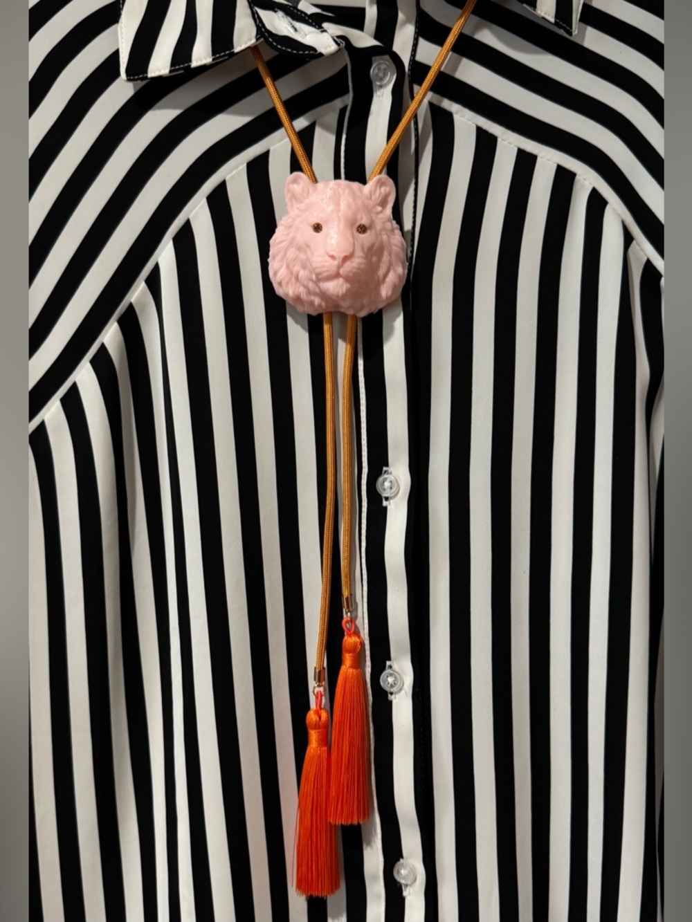 Tiger Bolo/Statement Necklace